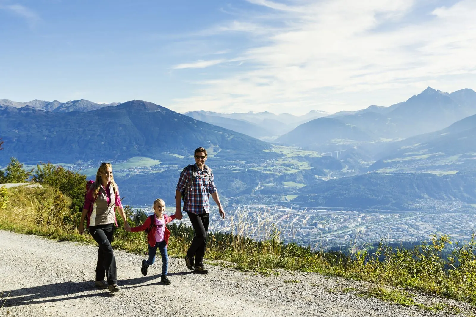 Hotel Sonnenhof Igls: Walking above Innsbruck