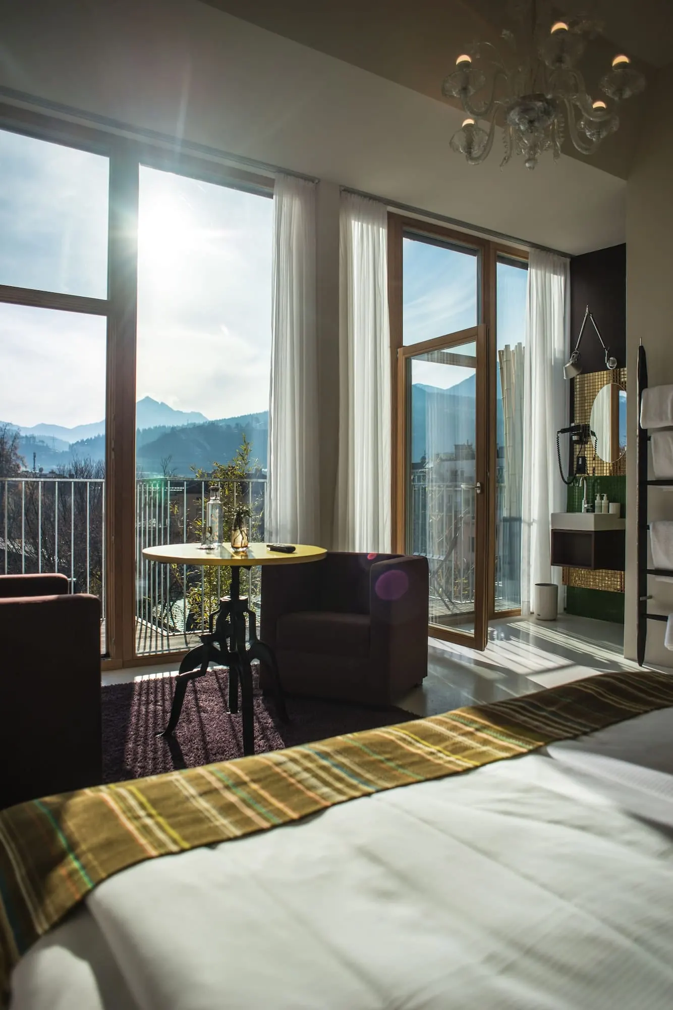 NALA individuellhotel: Room with mountain view