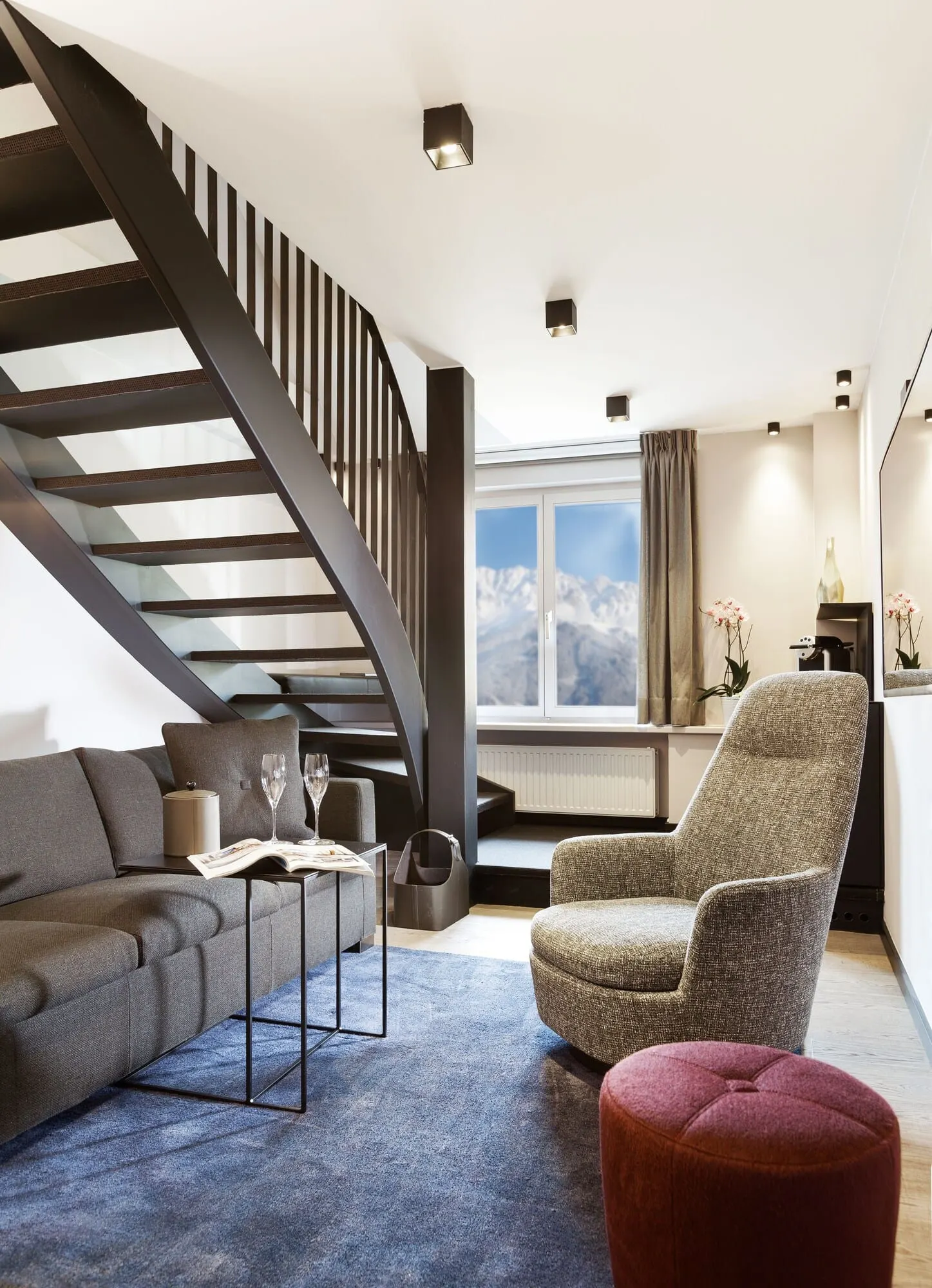 Hotel Das Innsbruck: Split-level suite with a mountain view