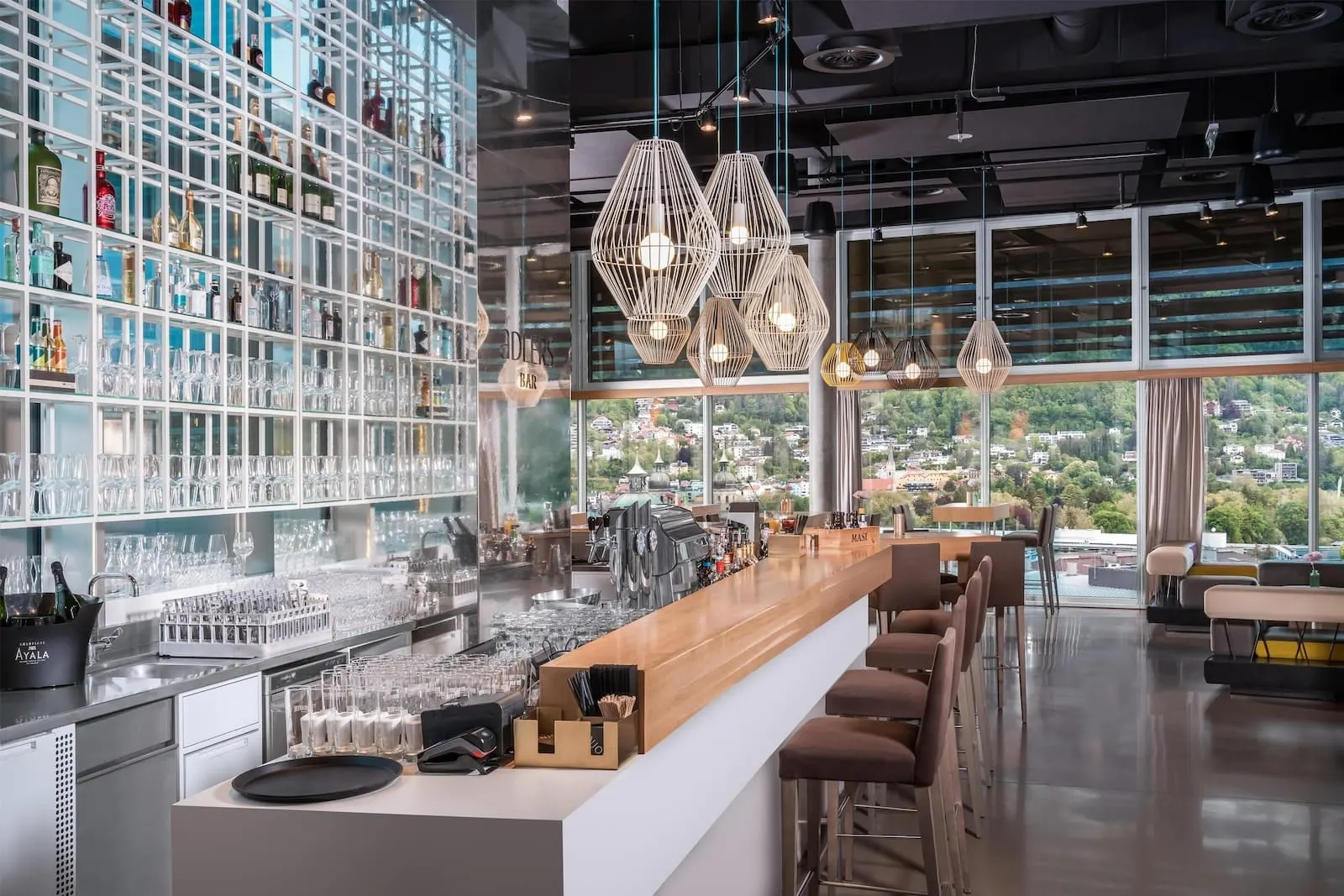 ADLERS Hotel Innsbruck: Rooftop bar