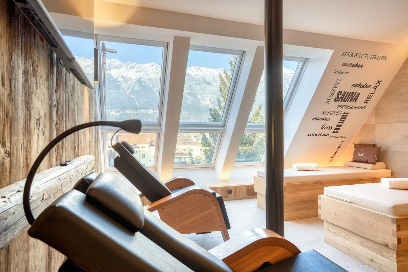 Hotel Leipziger Hof: Relaxation room under the roof
