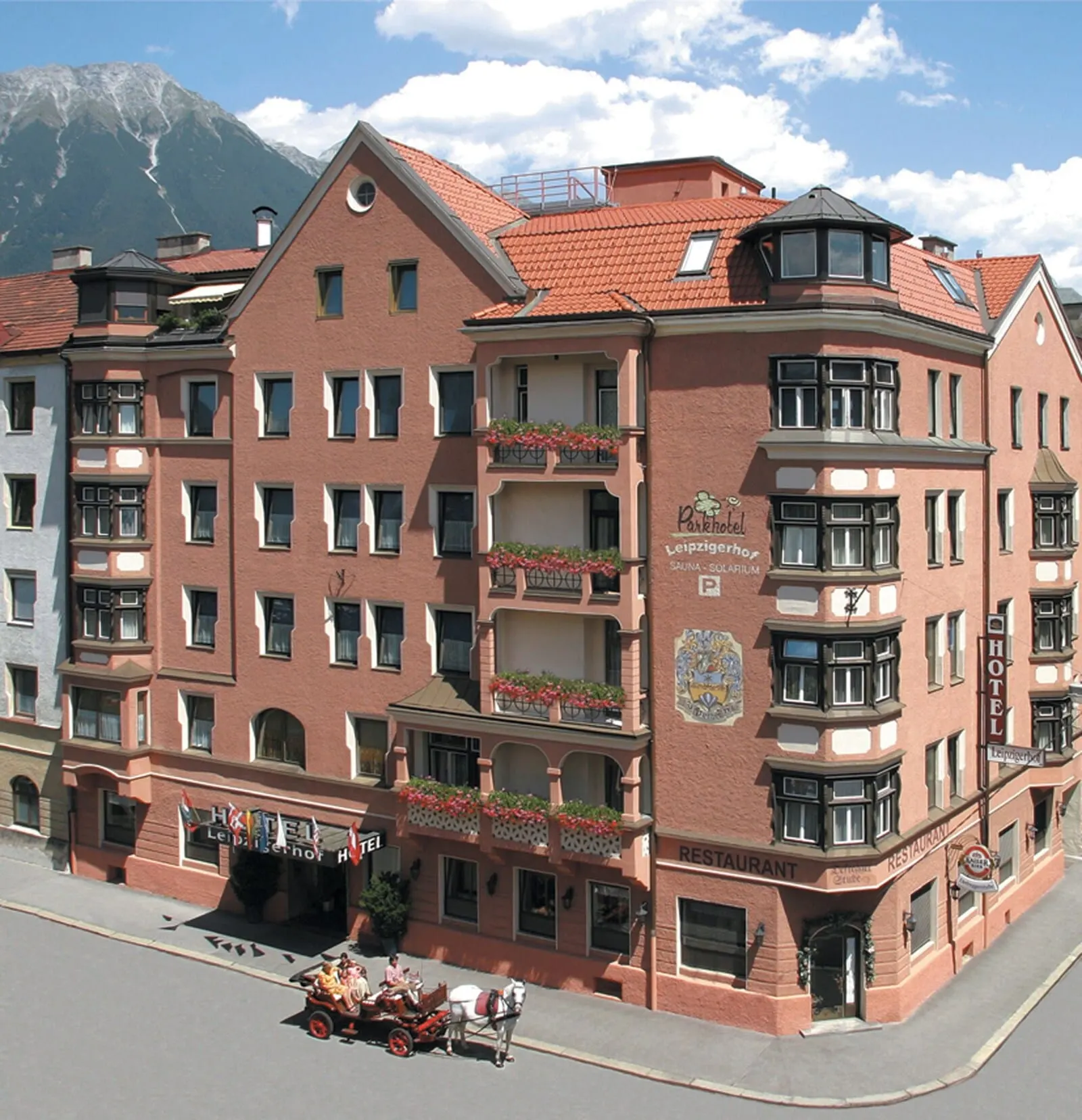 Hotel Leipziger Hof: The Leipziger Hof on Defreggerstrasse