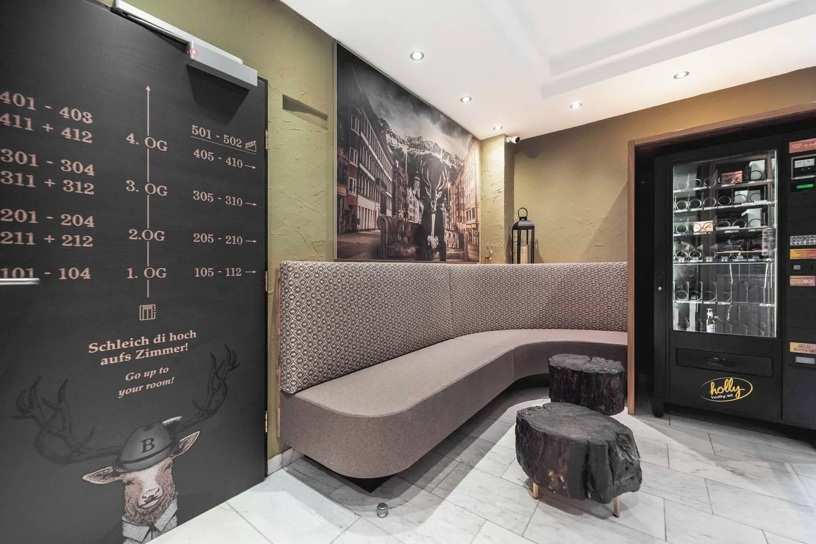 BinderS Budget City-Mountain Hotel: Lobby